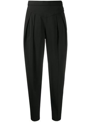 RED Valentino high-waist tailored trousers - Black