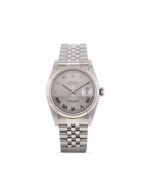 Rolex 1991 pre-owned Datejust 36mm - Silver