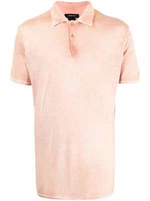 Avant Toi gradient-effect polo shirt - Orange