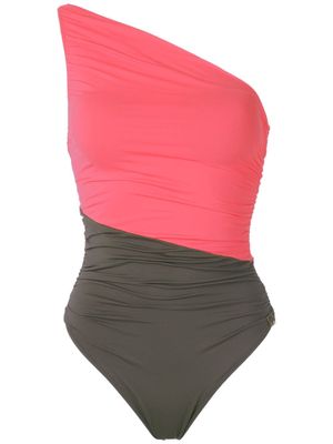 Brigitte one shoulder swimsuit - Pink