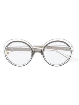 Dita Eyewear round-frame sunglasses - Neutrals