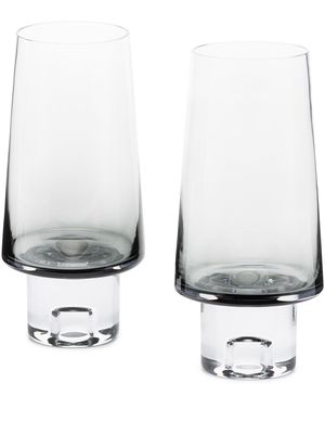 Tom Dixon Tank Highball set of two glasses - Grey