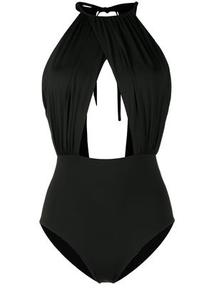 BONDI BORN Camilla cut-detail swimsuit - Black