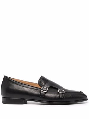 Scarosso Ernesto buckle-detail monk shoes - Black