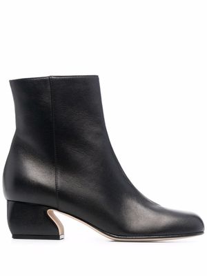 Si Rossi block-heel ankle boots - Black
