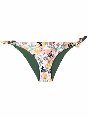 LIU JO floral-print bikini bottoms - Neutrals