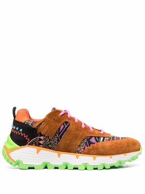 ETRO Earthbeat panelled sneakers - Brown