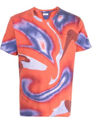 ERL abstract-print cotton T-Shirt - Multicolour