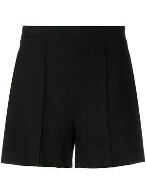 Rosetta Getty high-waisted cotton shorts - Black