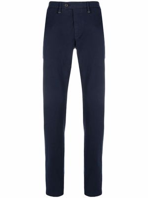Canali slim-cut trousers - Blue