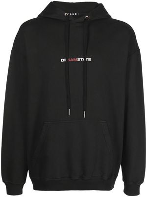 Ksubi slogan-print pullover hoodie - Black