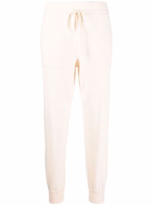 Canessa drawstring cashmere track pants - Neutrals