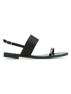 Studio Chofakian flat sandals - Black