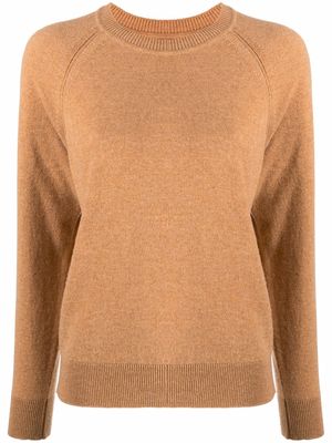 Barrie long-sleeved cashmere pullover - Neutrals