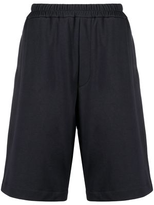 Jil Sander Plus logo-embroidered track shorts - Blue
