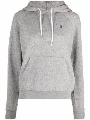 Polo Ralph Lauren embroidered-pony hoodie - Grey