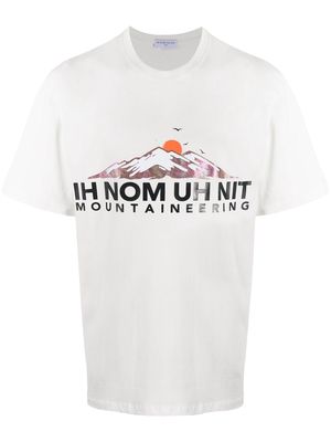 Ih Nom Uh Nit logo-print cotton T-shirt - White