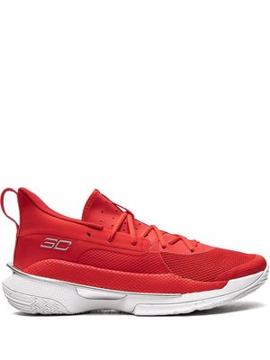 Under Armour Team Curry 7 low-top sneakers - Red