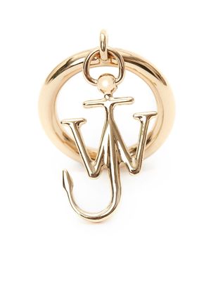 JW Anderson JW Anchor charm ring - Gold