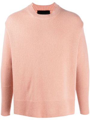 Stella McCartney relaxed-fit crew neck jumper - Pink