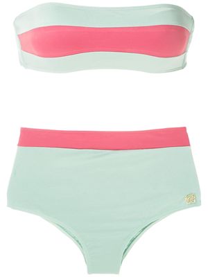 Brigitte hot pant bikini set - Multicolour