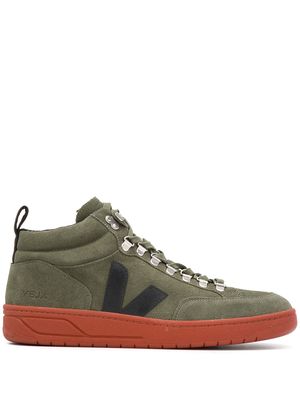 VEJA high-top trainers - Green