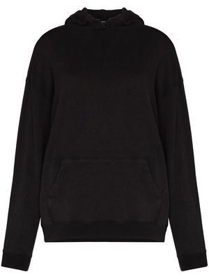 R13 drawstring oversized hoodie - Black