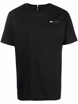 MCQ embroidered logo short-sleeve T-shirt - Black