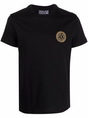 Versace Jeans Couture V-Emblem cotton T-shirt - Black