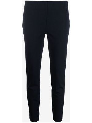 Lauren Ralph Lauren side-zip slim-fit trousers - Blue