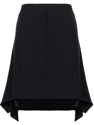 Victoria Victoria Beckham asymmetric zipped skirt - Black