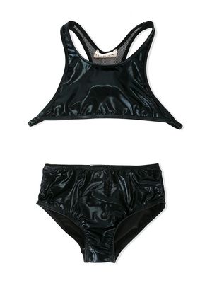 Andorine high-neck bikini set - Black