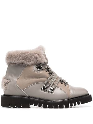 Lorena Antoniazzi ankle lace-up boots - Neutrals