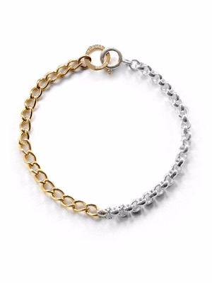NORMA JEWELLERY Aquila two-tone bracelet - Gold