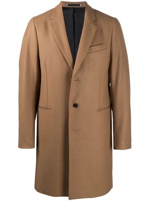 PS Paul Smith single-breasted coat - Brown