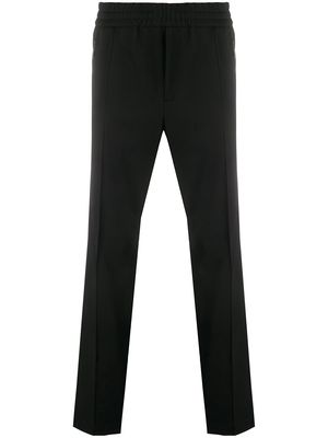 Moncler Grenoble mid-rise straight leg trousers - Black