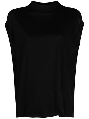 Parlor relaxed sleeveless top - Black