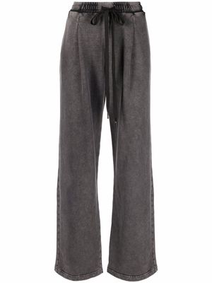 R13 drawstring-waist trousers - Grey