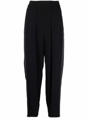 Stella McCartney contrast-stitch trousers - Black