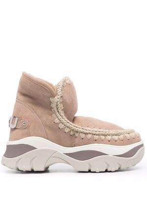 Mou Chunky Eskimo Sneaker boots - Neutrals