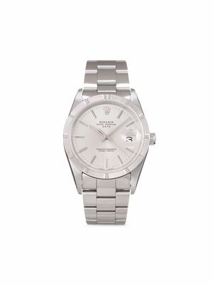 Rolex 1993 pre-owned Date 34mm - Silver