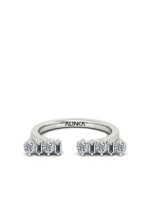 ALINKA 18kt white gold AMALFI diamond ring - Silver