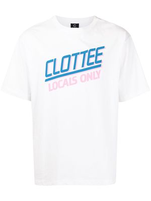 CLOT Locals Only graphic-print T-shirt - White
