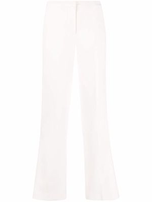 Theory crepe straight-fit trousers - Neutrals