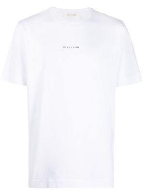 1017 ALYX 9SM text-print T-shirt - White