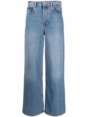 Boyish Jeans high-rise wide-leg jeans - Blue