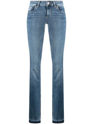LIU JO belted bootcut jeans - Blue
