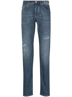 Eleventy slim-fit mid-rise jeans - Blue