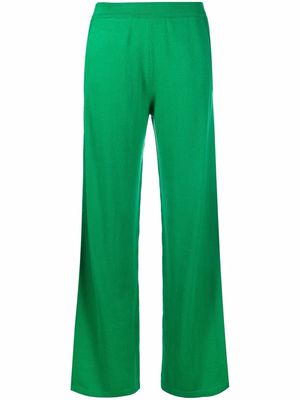 Chinti and Parker knitted track pants - Green
