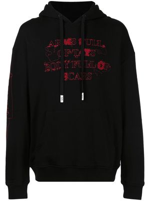 Haculla Arms Full Of Tats hoodie - Black
